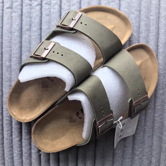 Birkenstock Arizona Sandals – Olive Green - Picture 1 of 6